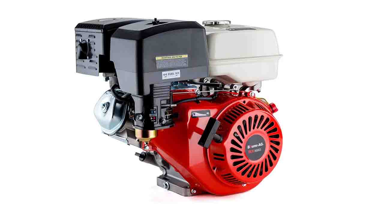 Instructions on how to change the oil on a Honda GX390 engine