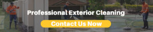 Add for professional exterior cleaning. In the back ground is the team from pressure washed south east qld pressure cleaning