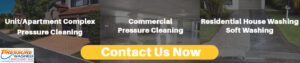 Residential, commercial pressure cleaning banner